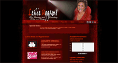 Desktop Screenshot of leslieuggams.com